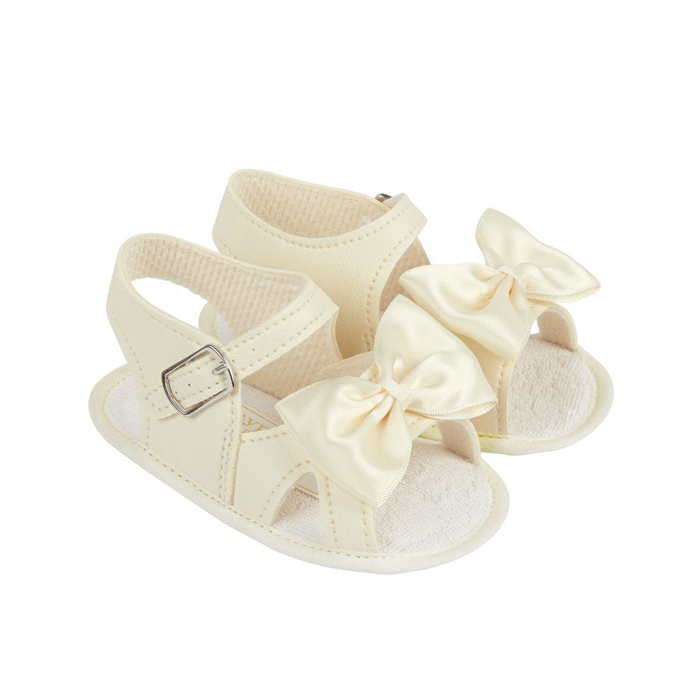 Baby Girls BayPods Soft Soled Sandal - Cream