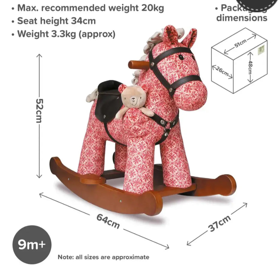 Little Bird Told Me Cooper & Beau Rocking Horse 9m+