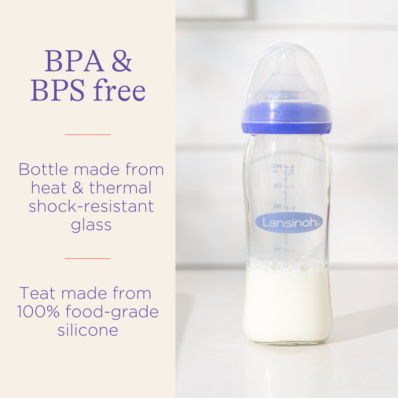 Lansinoh Glass Feeding Bottle 160ml