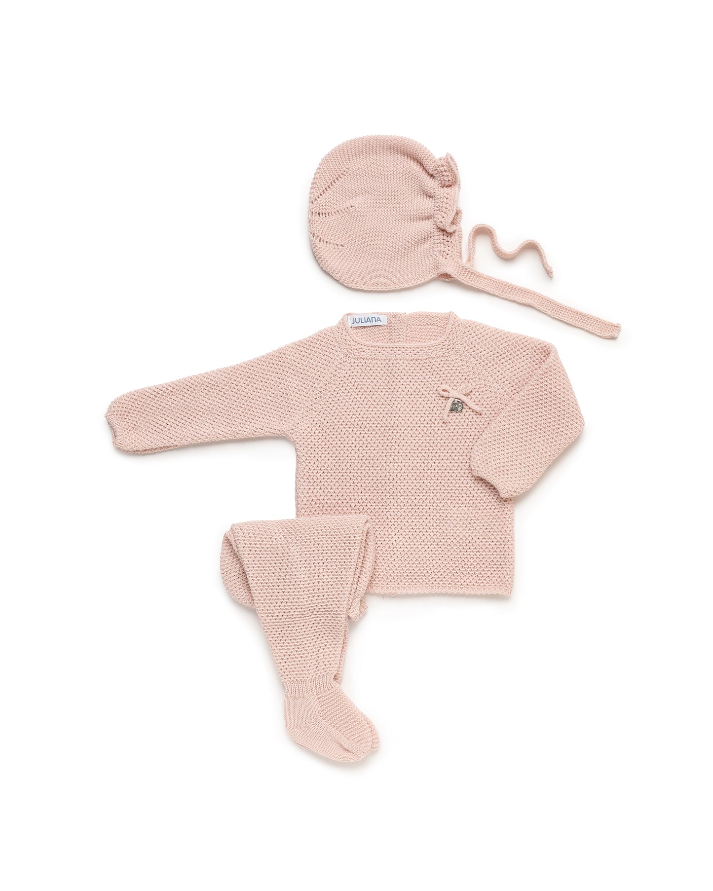 New In Juliana Girls Chain Knit 3-Piece