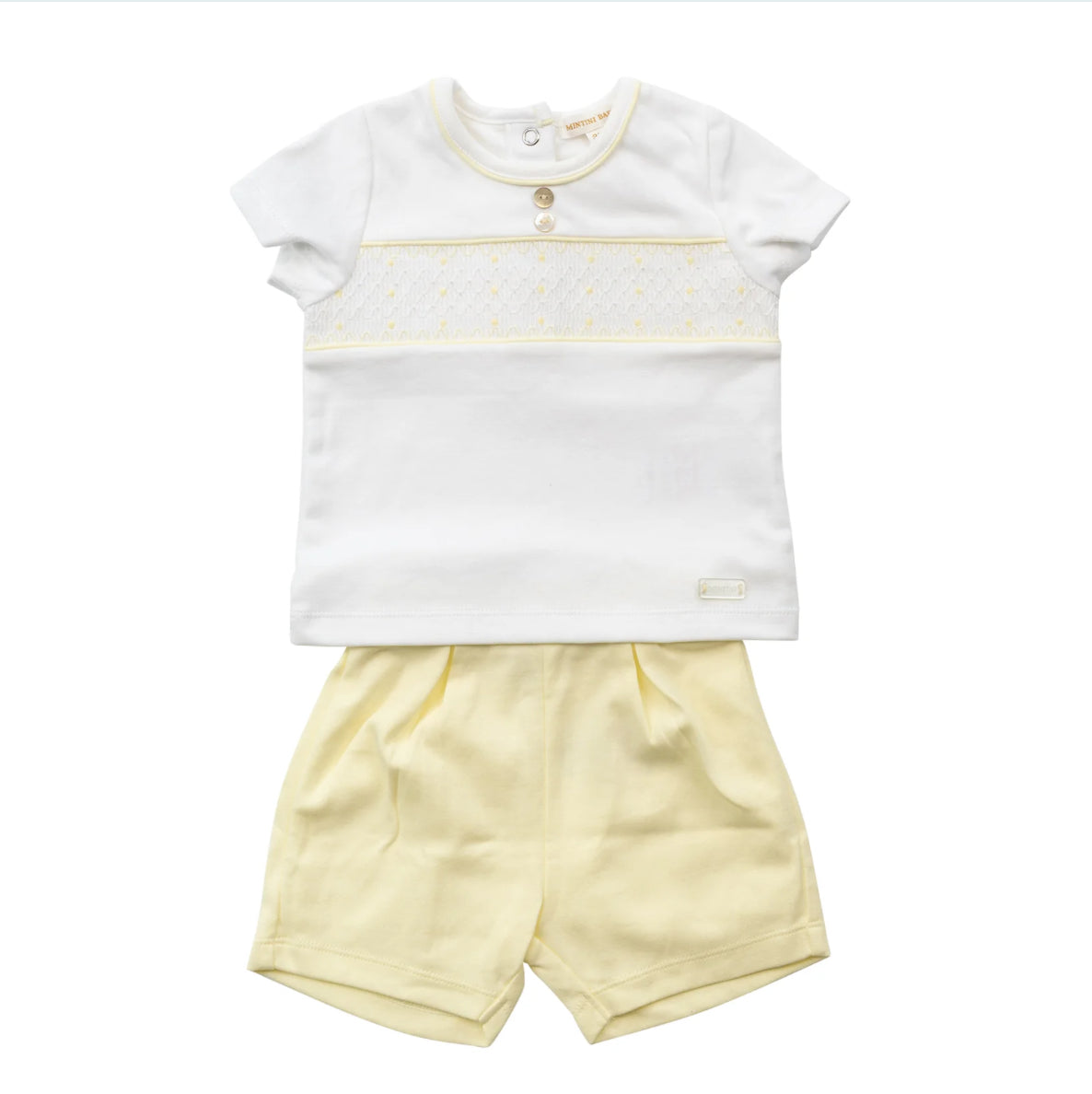 Mintini Top & Short-Lemon