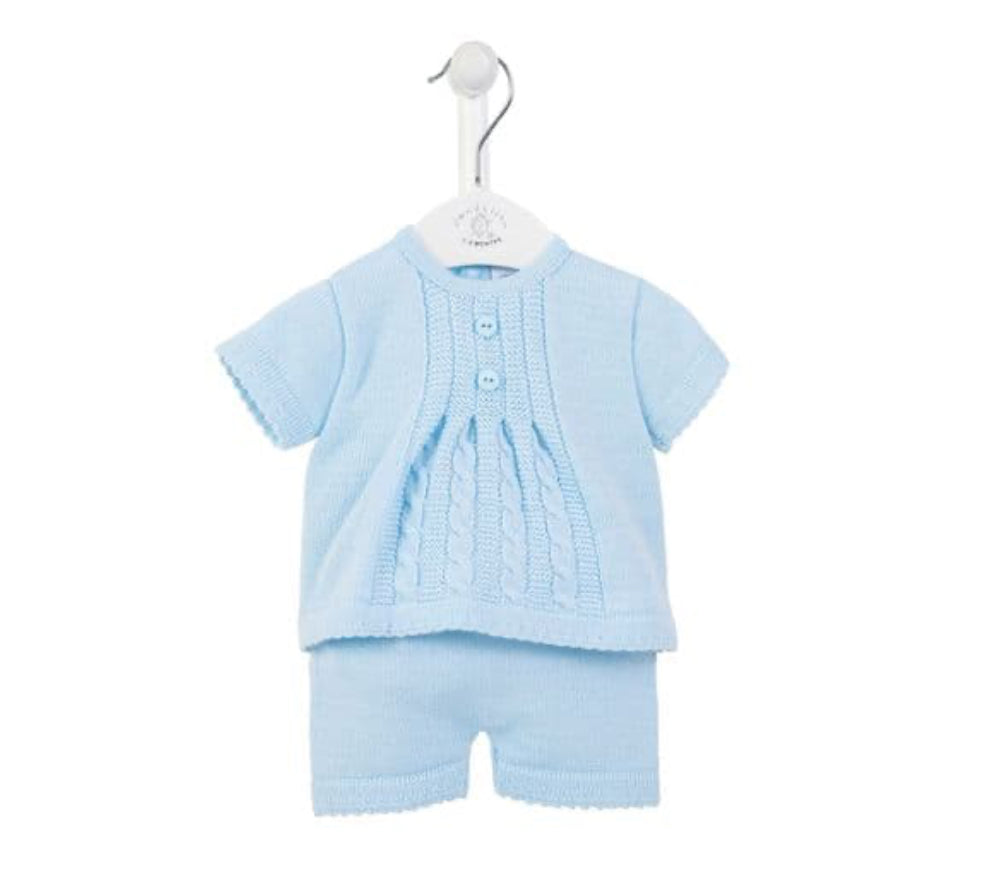 Dandelion Knitted Shorts & Top Set