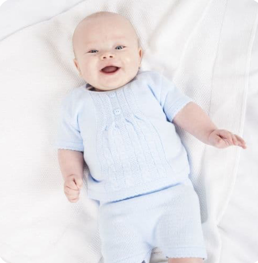 Dandelion Knitted Shorts & Top Set