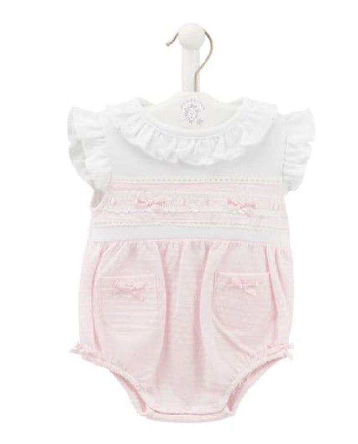 Dandelion Ruffles & Lace Romper