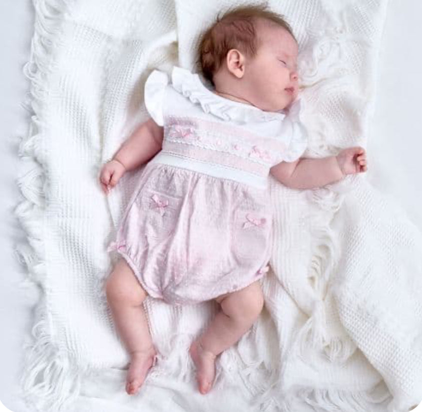 Dandelion Ruffles & Lace Romper