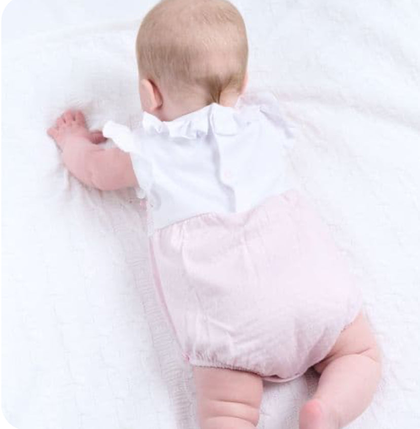 Dandelion Ruffles & Lace Romper