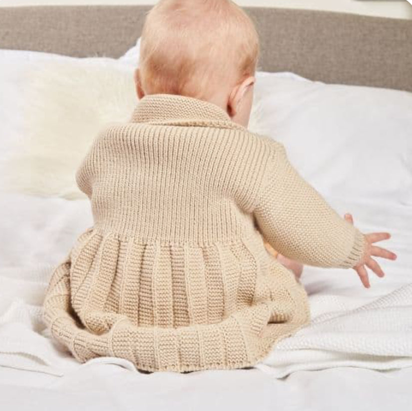 New In Dandelion Pearl Button Coat White