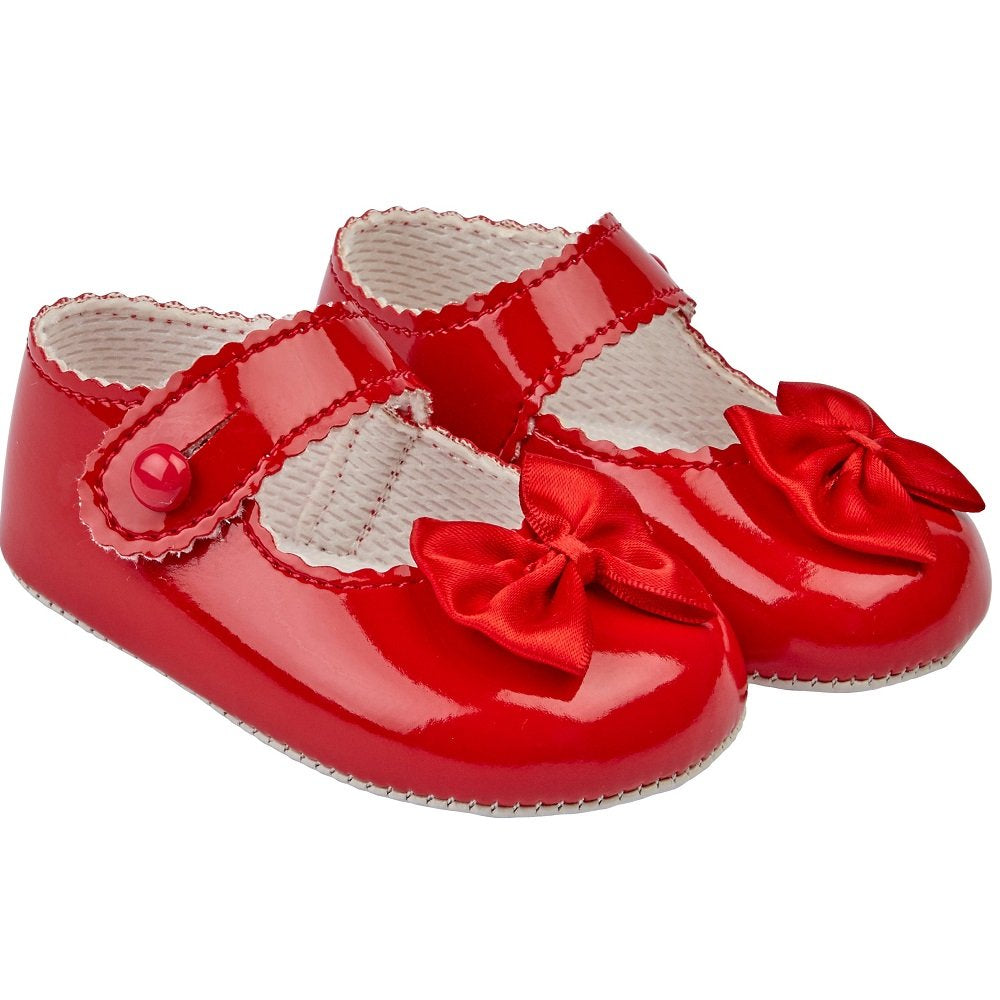 Girls BayPods Soft Sole Shoe - Red