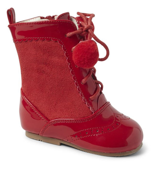 Sevva Collection Girls Sienna Boots - Red