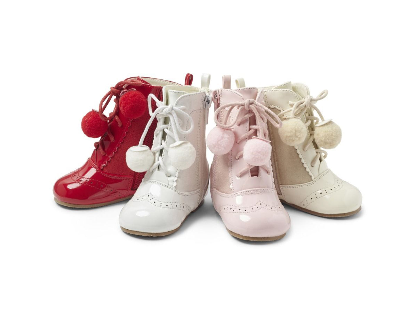 Sevva Collection Girls Sienna Boots - Red