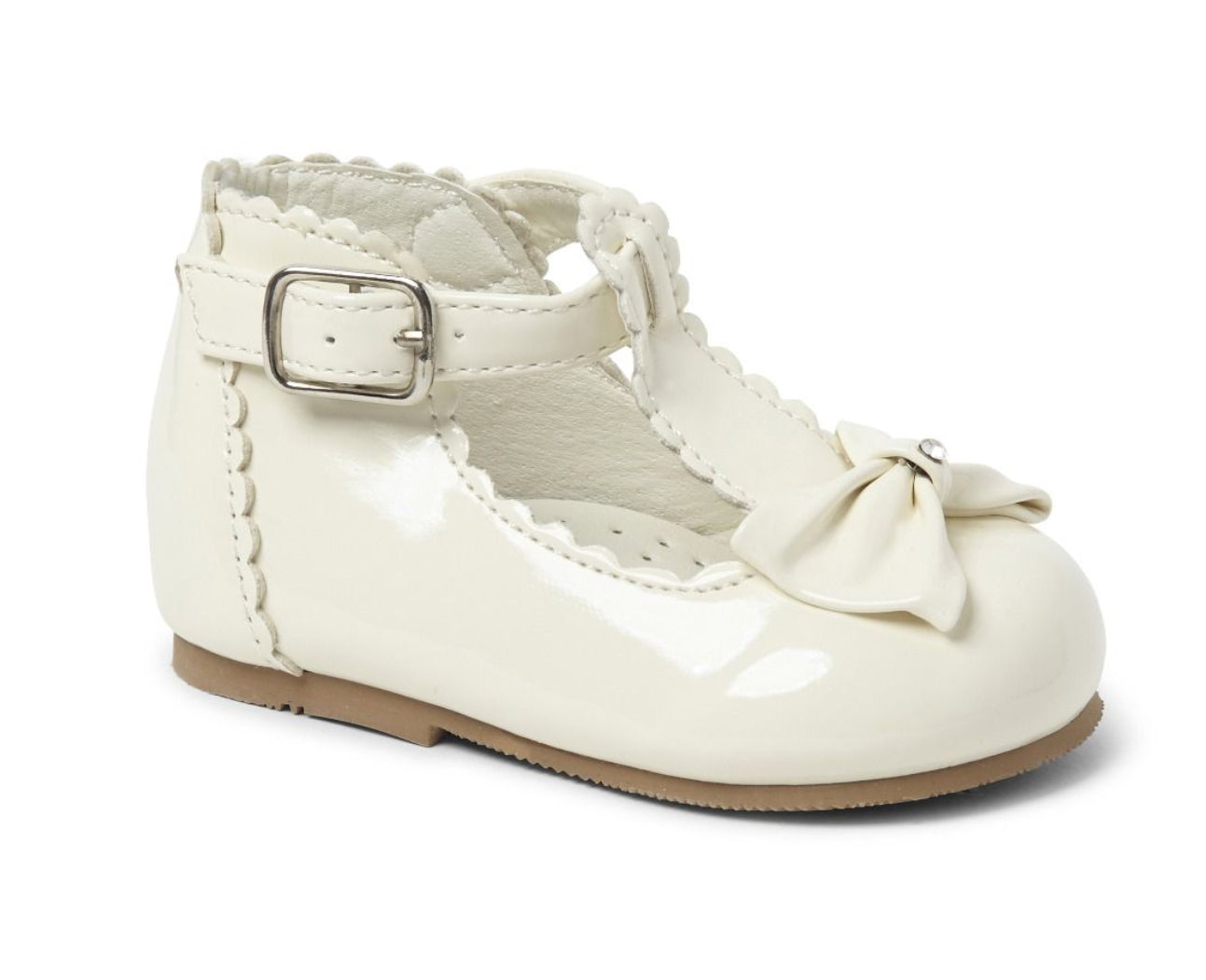 Sevva Collection Girls Sally Shoe - Cream