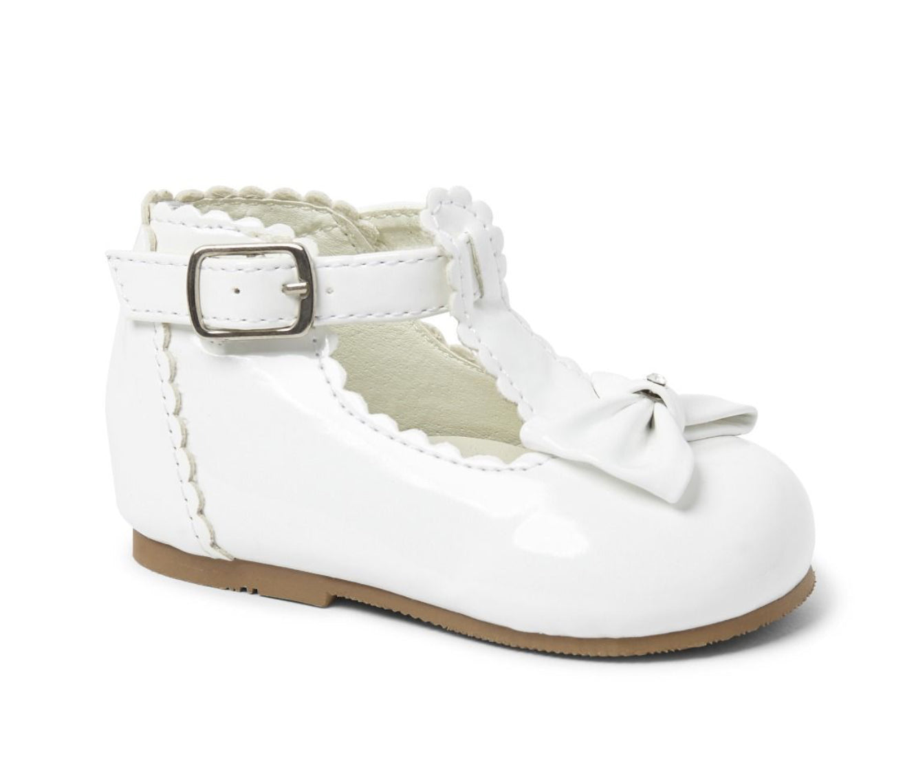Sevva Collection Girls Sally Shoe - White