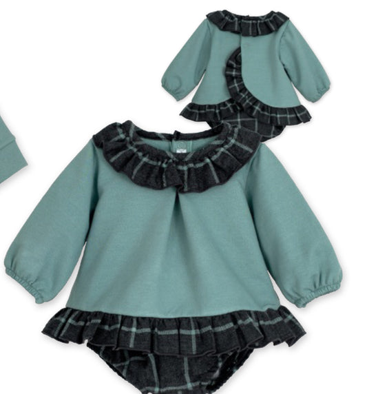 Calamaro Baby - Mint Dress & Jam Pants