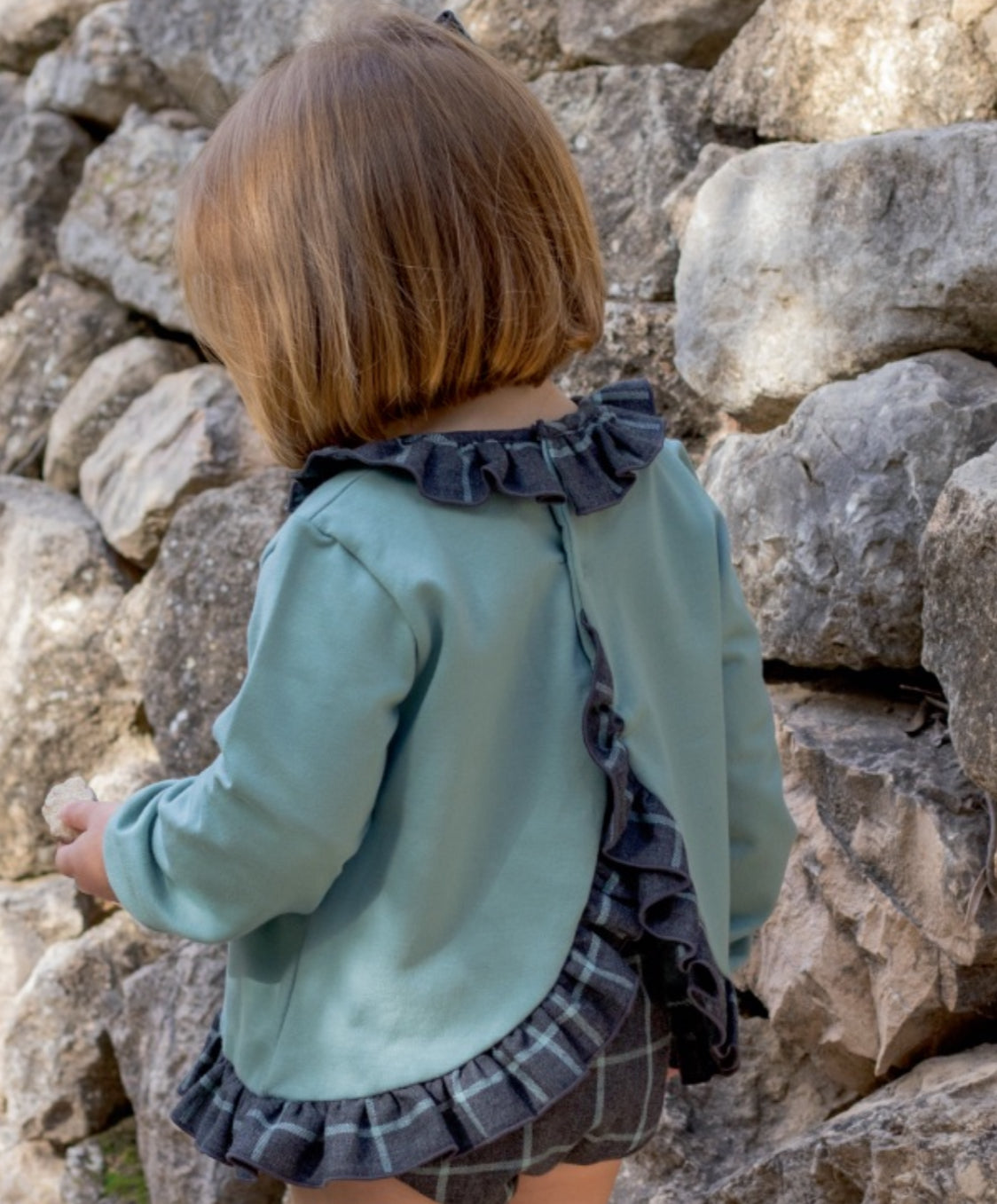 Calamaro Baby - Mint Dress & Jam Pants