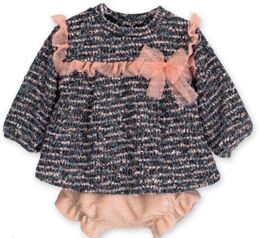 Calamaro Baby Girls Dress & Jam Pants