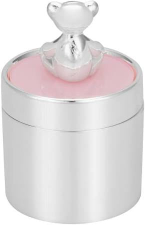 Bambino Silverplated First Tooth & Curl Set Pink