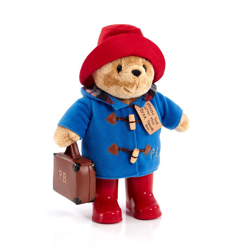 Paddington Bear with Boots and Case 34cm