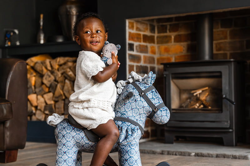 Little Bird Told Me Louie & Duke Rocking Horse 9m+
