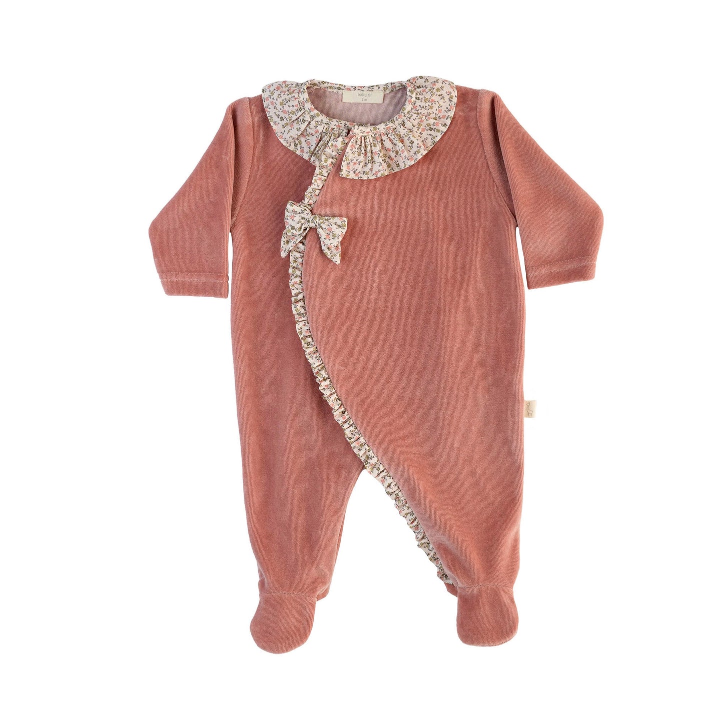 New In Baby Gi Leah Babygrow Old Rose