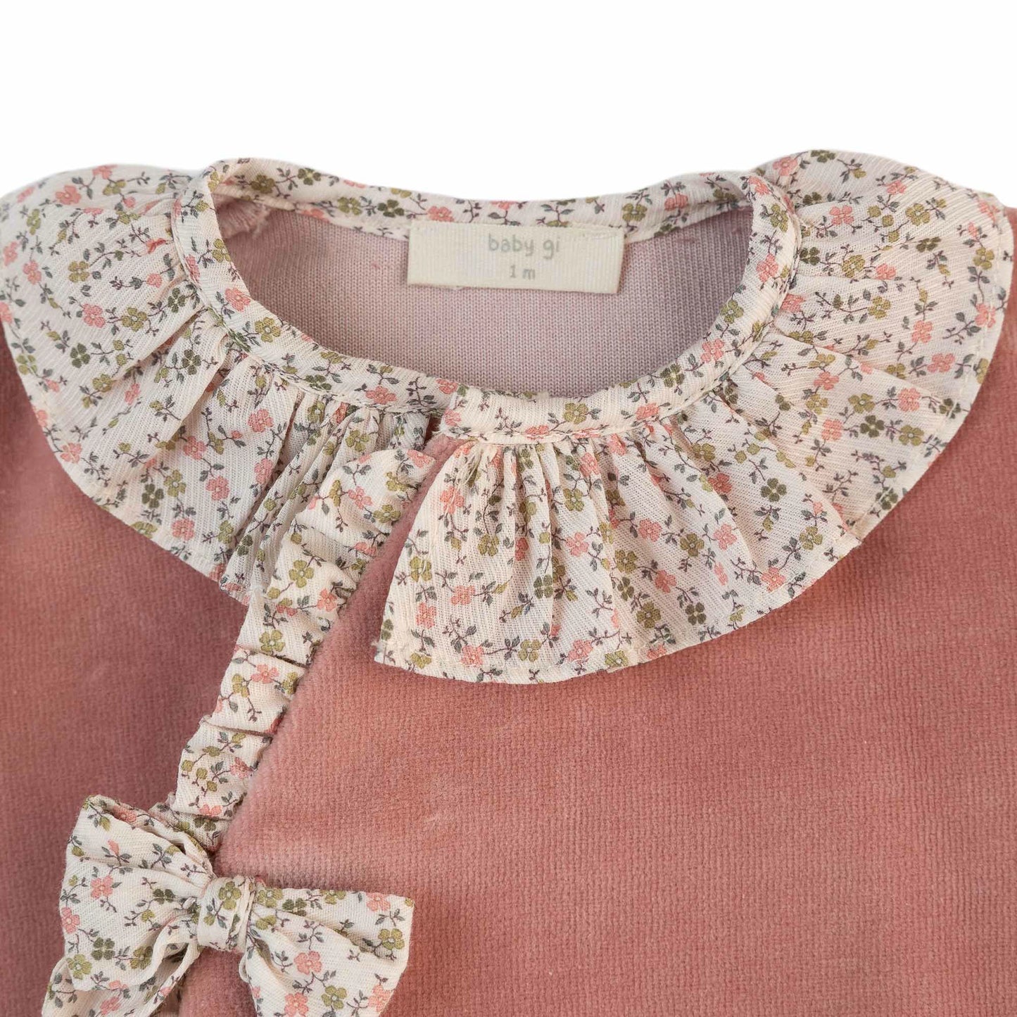 New In Baby Gi Leah Babygrow Old Rose