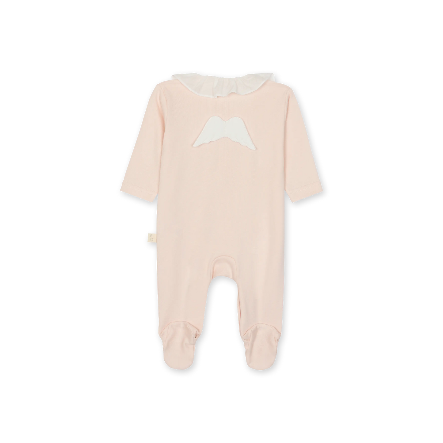 New In Baby Gi Angel Wings Frilly Babygrow Peach Pink