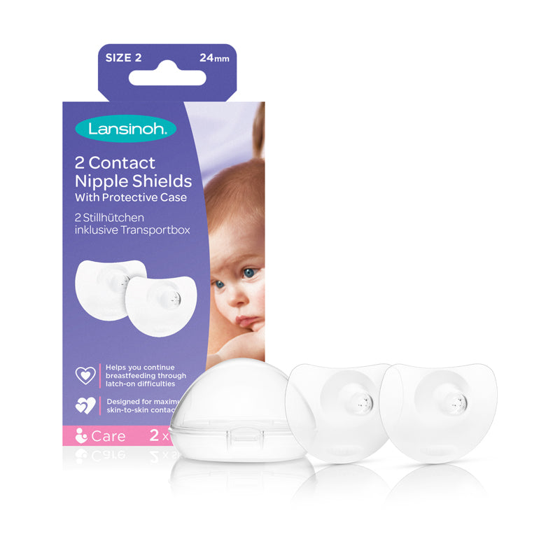 Lansinoh Contact Nipple Shields 24mm 2Pk
