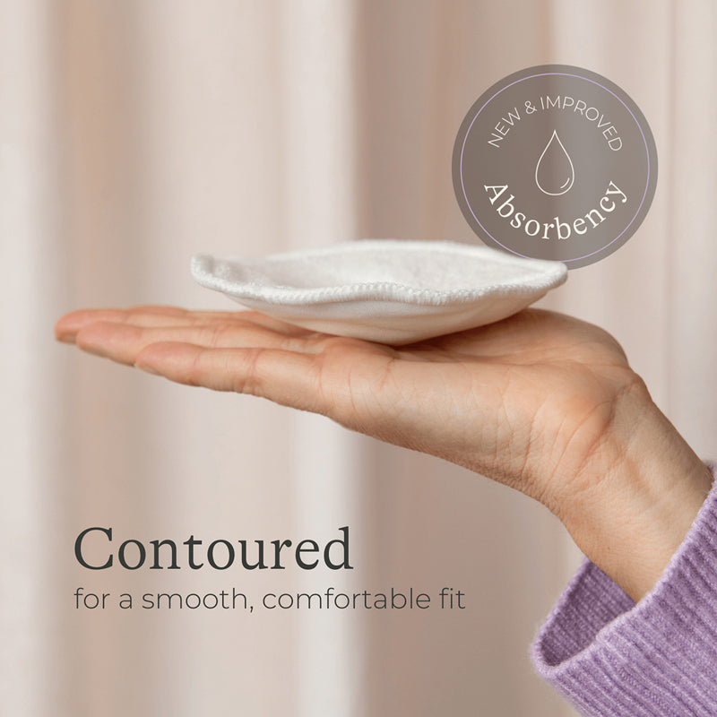 Lansinoh Washable Nursing Pads 4Pk & Wash Bag