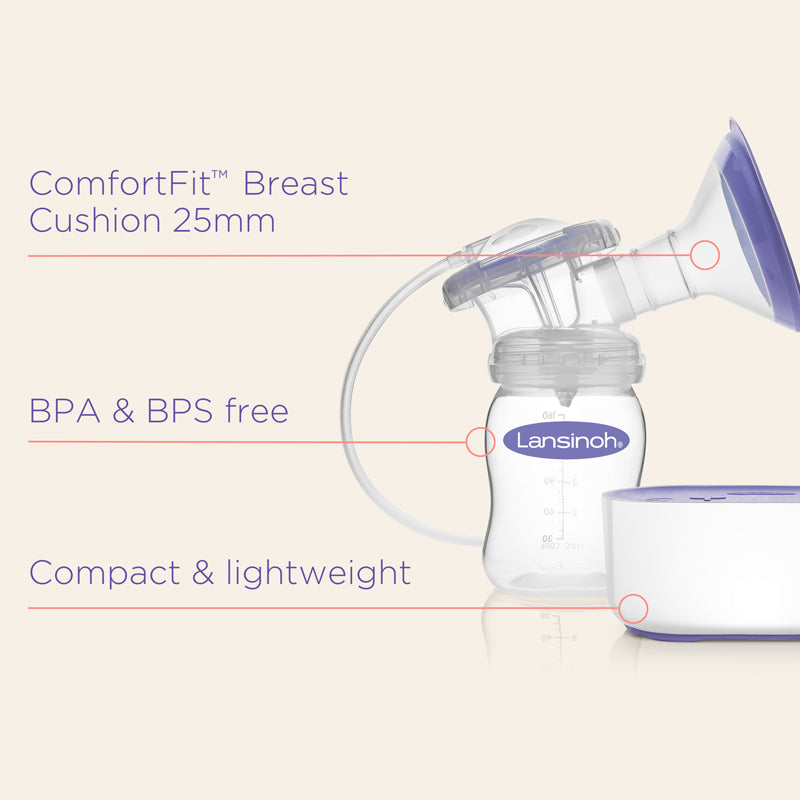 Lansinoh Compact Single Electric Breast pump