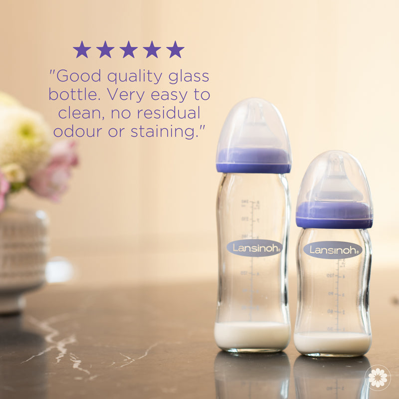 Lansinoh Glass Feeding Bottle 160ml