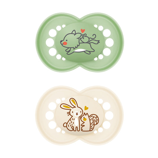 MAM Original Soother Unisex Design 18-36m 2Pk
