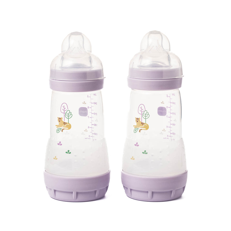 MAM Easy Start Anti Colic Bottle Pink 260ml 2Pk