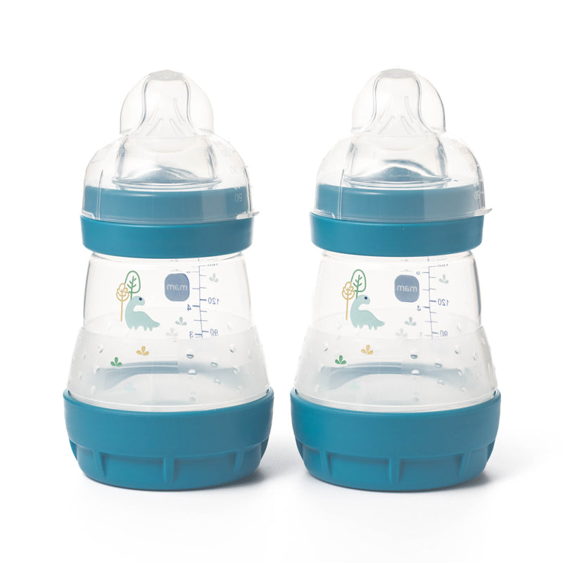 MAM Easy Start Anti Colic Bottle Blue 160ml 2Pk