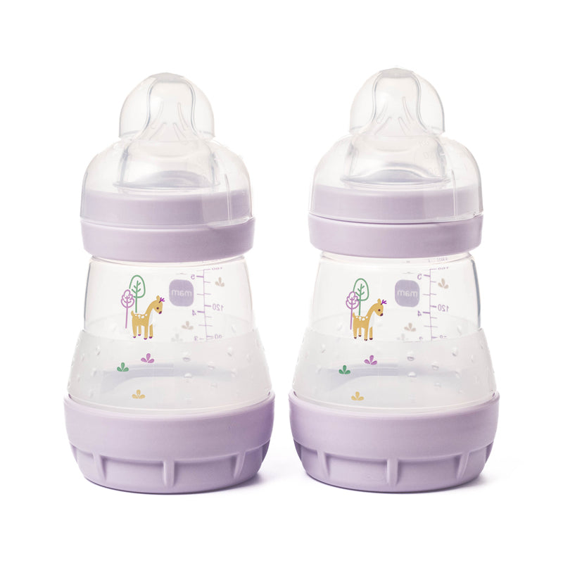 MAM Easy Start Anti Colic Bottle Pink 160ml 2Pk