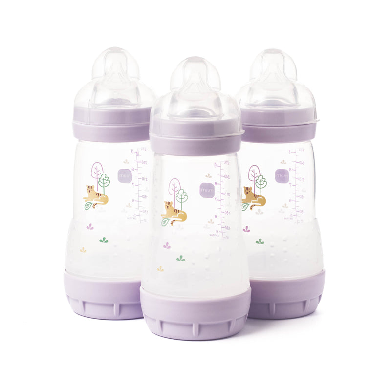 MAM Easy Start Anti-Colic Bottle Pink 160/260ml 3Pk