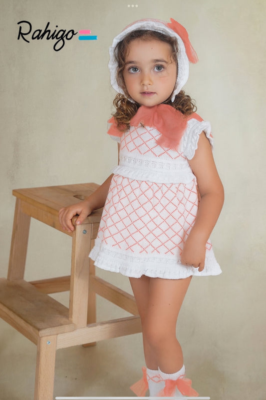 PRE ORDER New In Rahigo SS26 A Line Dress (White Salmon)