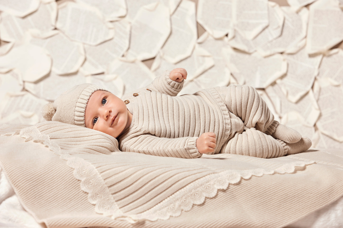 New In Juliana Cream 4-Piece Set