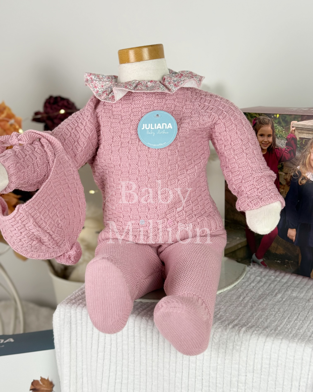 New In Juliana Floral Collar 3-Piece Set