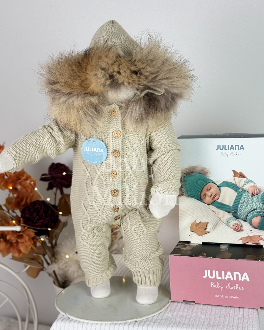 New In Juliana Diamond Pattern Pramsuit