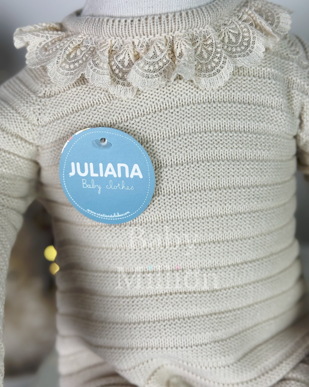 New In Juliana Knitted Romper