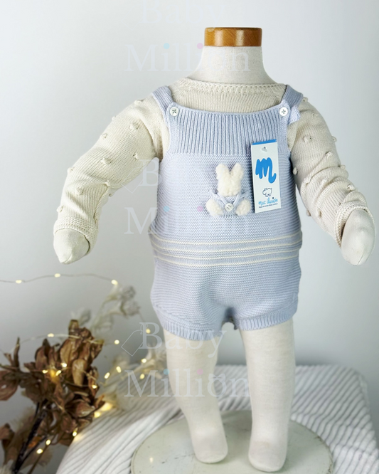 New In Mac Illusion Jumper & Knitted Dungarees MOONLIGHT RABBIT