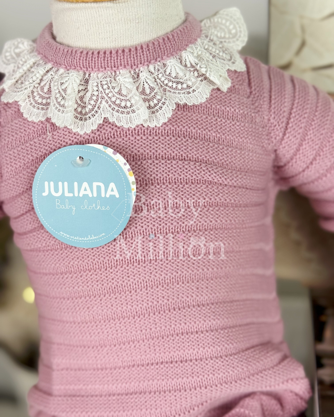 New In Juliana Knitted Romper