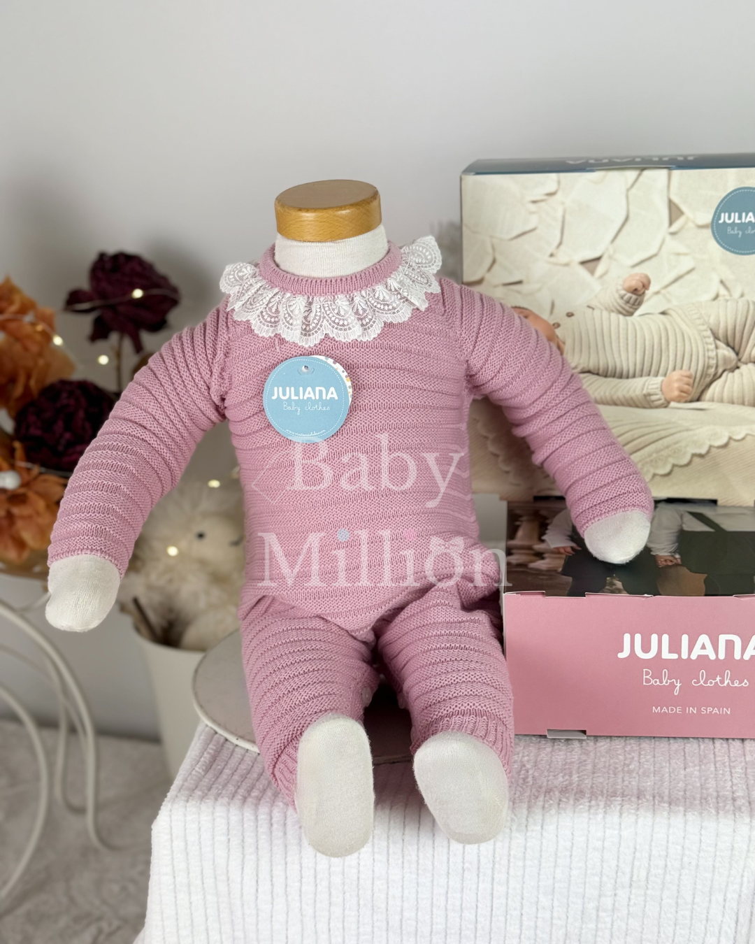 New In Juliana Knitted Romper